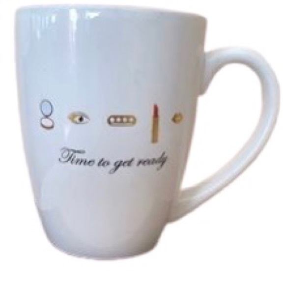 New Cynthia Rowley "Time to get ready" makeup mug - Picture 2 of 5